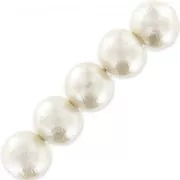 Cotton Pearls Miyuki 10 mm White x15