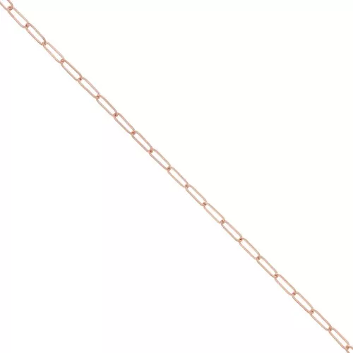 1.9mm Rectangle chain - Rose Gold filled x50cm