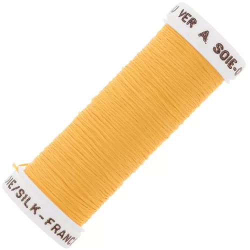 Oval silk thread for traditional embroidery - Sunflower (2524) x30m
