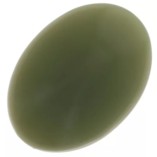 18x13 mm oval cabochon in opaque resin - Khaki x1