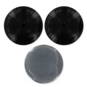 Rhinestones Hotfix PureCrystal 2080/4 - 4 mm Jet  x20