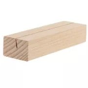 10x3cm Wooden card holder - business card holder - Natural x1
