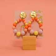 3cm Wooden card holder - business card holder - Natural x1