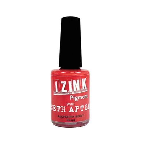 Aladine Pigment Izink Ink - Opaque Covering Media Mix - Red x11.5ml