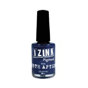 Aladine Pigment Izink Ink - Opaque Covering Media Mix - Blue x11.5ml