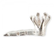 Pure Silver round setting 3mm x1|raw }}