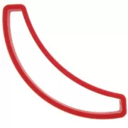 Cutter for modelling and polymer clay - Half Circle x1