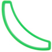 Cutter for modelling and polymer clay - Half Circle x1