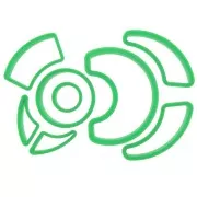 8 modelling and polymer clay cutters - Geometric