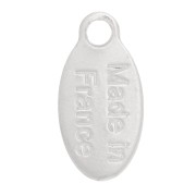 10x5mm 925 Sterling Silver Made in France Drops charms x4|raw }}