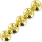 Metal balls Gold tone 12mm x10