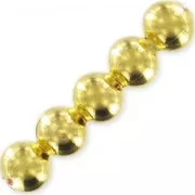 Metal balls Gold tone 12mm x10