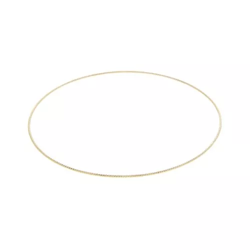 60mm Diamond effect Ring Bracelet - Small Wrist - 3 Microns Gold Plated x1
