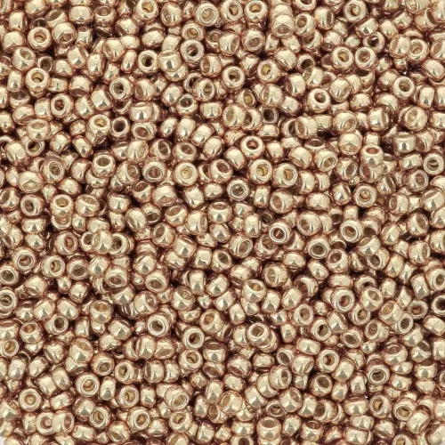 Miyuki Seed beads Duracoat 15/0 4204 - Galvanized Champagne x8g