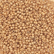 Miyuki Seed beads Duracoat 15/0 4203 - Galvanized Yellow Gold x8g|raw }}