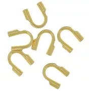 Wire protectors for 0.7mm wire - Fine Gold plated x20