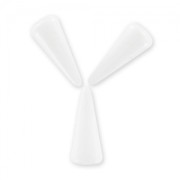 Spike beads 5x13mm Chalkwhite x8|raw }}