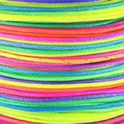 Braided nylon thread 0.8mm Mix Color x2.50m|raw }}