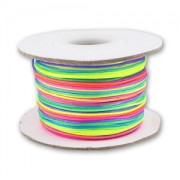 Braided nylon thread 0.8mm Mix Color x50m|raw }}