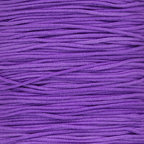Braided nylon thread 0.8mm Purple x50m