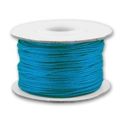 Braided nylon thread 0.8mm Dark Turquoise x50m|raw }}