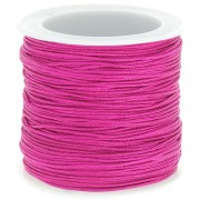 Braided nylon thread 0.8mm Dark Fuschia x50m|raw }}