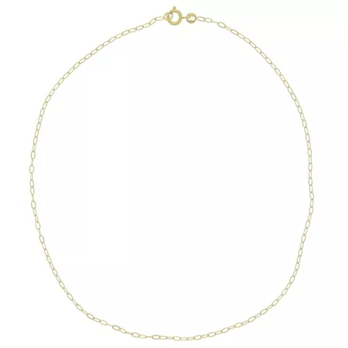 2mm cable mesh choker - 3 microns Gold plated x37cm
