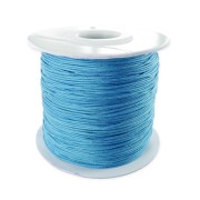 Braided nylon thread 0.8mm Medium Blue x50m|raw }}
