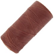 0,35mm Linhasita waxed thread spool for micro macramé - Old Copper (25) x448 m
