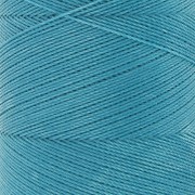 Linhasita waxed thread spool for micro macramé 0.35 mm - Turquoise (229) x448m