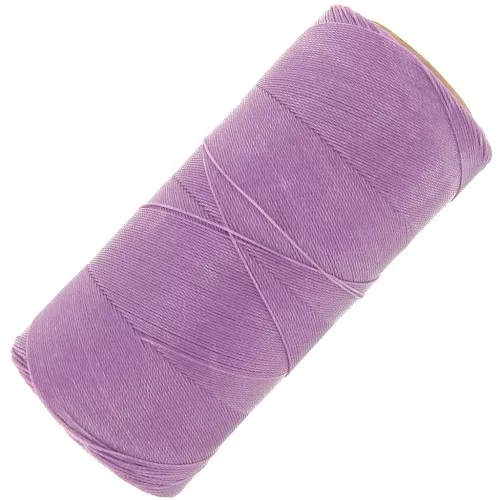 0,35mm Linhasita waxed thread spool for micro macramé - Antique Lilac (236) x448 m