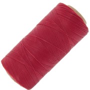 0,35mm Linhasita waxed thread spool for micro macramé - Cadmium Red (677)x448 m