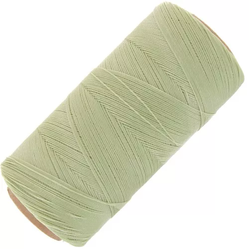 Linhasita waxed thread spool for micro macramé 0.35 mm - Lichen (397) x448m