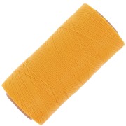 0,35mm Linhasita waxed thread spool for micro macramé - Golden Yellow (218) x448 m|raw }}
