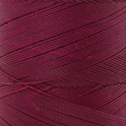 Linhasita waxed thread spool for micro macramé 0.35 mm - Burgundy (60) x448m