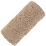 Linhasita waxed thread spool for micro macramé 0.35 mm - Vanilla (531) x448m|raw }}