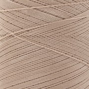 Linhasita waxed thread spool for micro macramé 0.35 mm - Vanilla (531) x448m