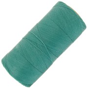 Linhasita waxed thread spool for micro macramé 0.35mm Green Turquoise (224) x448m|raw }}