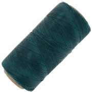 Linhasita waxed thread spool for micro macramé 0.35 mm - Emerald (386) x448m|raw }}