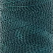 Linhasita waxed thread spool for micro macramé 0.35 mm - Emerald (386) x448m