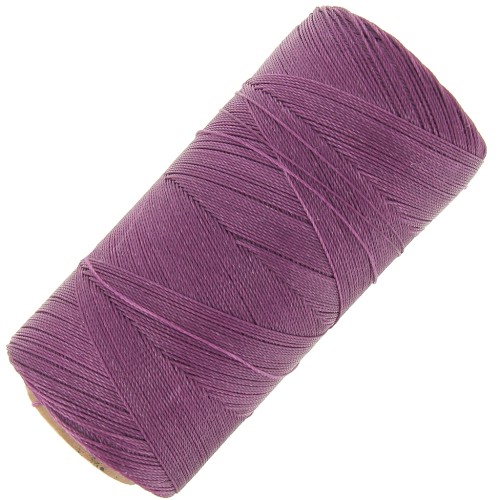Linhasita waxed thread spool for micro macramé 0.35 mm - Amethyst (359) x448m