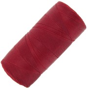 Linhasita waxed thread spool for micro macramé 0.35 mm - Dark Red (44) x448m|raw }}