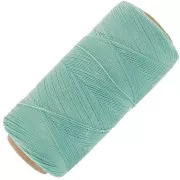 Linhasita waxed thread spool for micro macramé 0.35 mm - Frosted blue (231) x448m