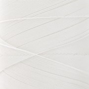 Linhasita waxed thread spool for micro macramé 0.35 mm - White (BCO ALV) x448m