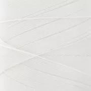 Linhasita waxed thread spool for micro macramé 0.35 mm - White (BCO ALV) x448m
