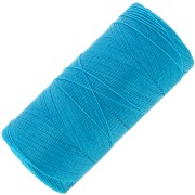 Linhasita waxed thread spool for micro macramé 0.35 mm Dark Turquoise (707) x448m