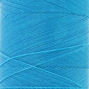 Linhasita waxed thread spool for micro macramé 0.35 mm Dark Turquoise (707) x448m