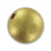 Wooden round beads 10mm Gold tone x10|raw }}