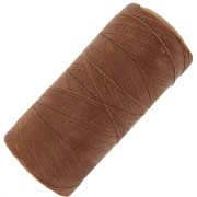 Linhasita waxed thread spool for micro macramé 0.35 mm - Wood (21) x448m|raw }}