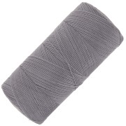 Linhasita waxed thread spool for micro macramé 0.35 mm - Grey (208) x448m|raw }}